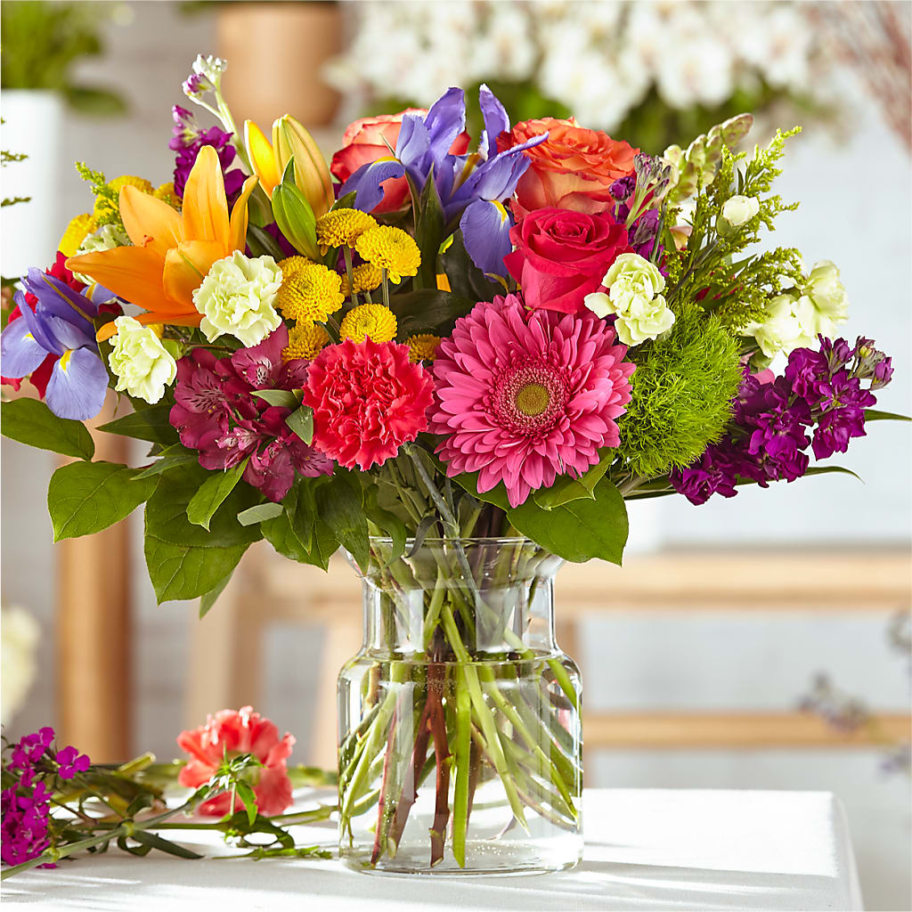 Bold & Bright – A Florist Original – Castalia Flower Shoppe, Castalia OH