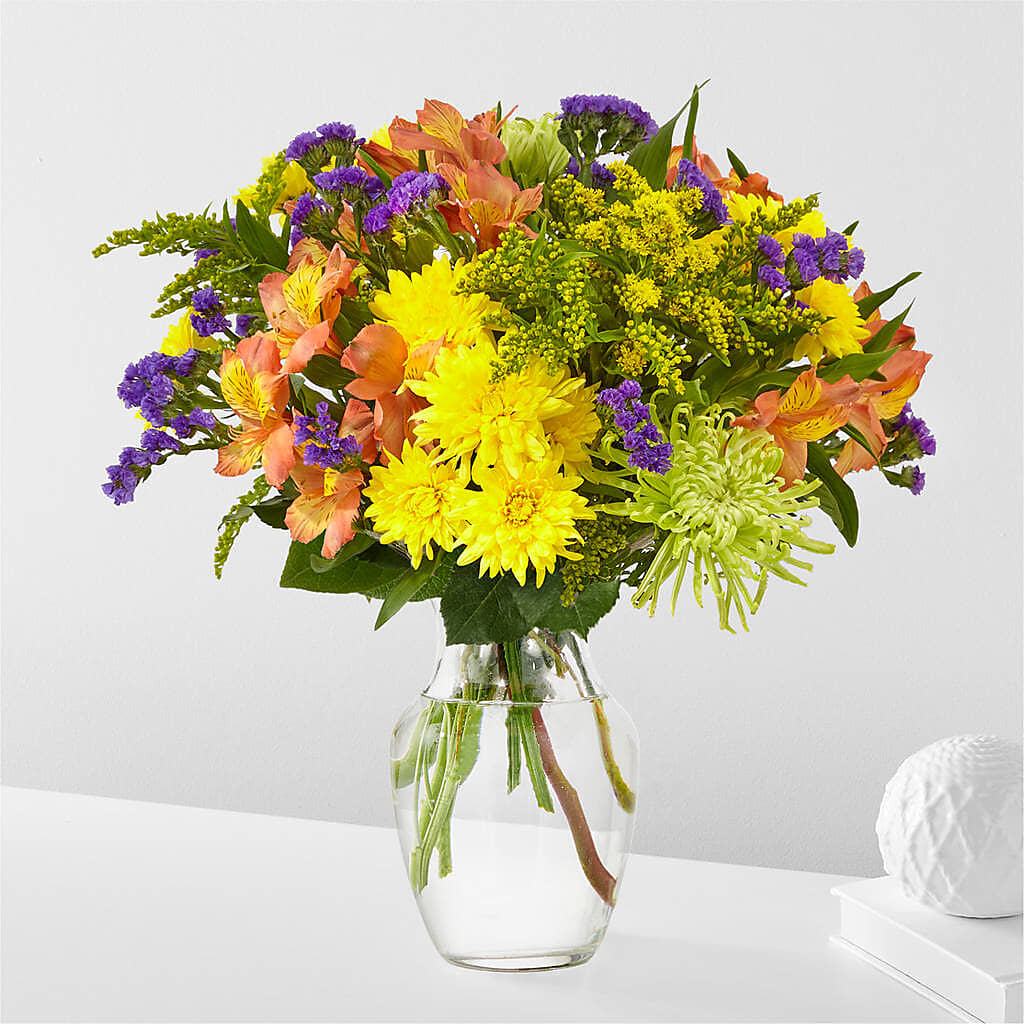 Marmalade Skies Bouquet – Castalia Flower Shoppe, Castalia OH