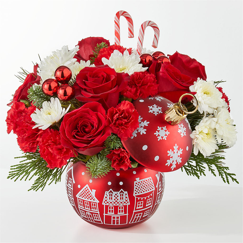 Cheer in the Air Ornament – Castalia Flower Shoppe, Castalia OH