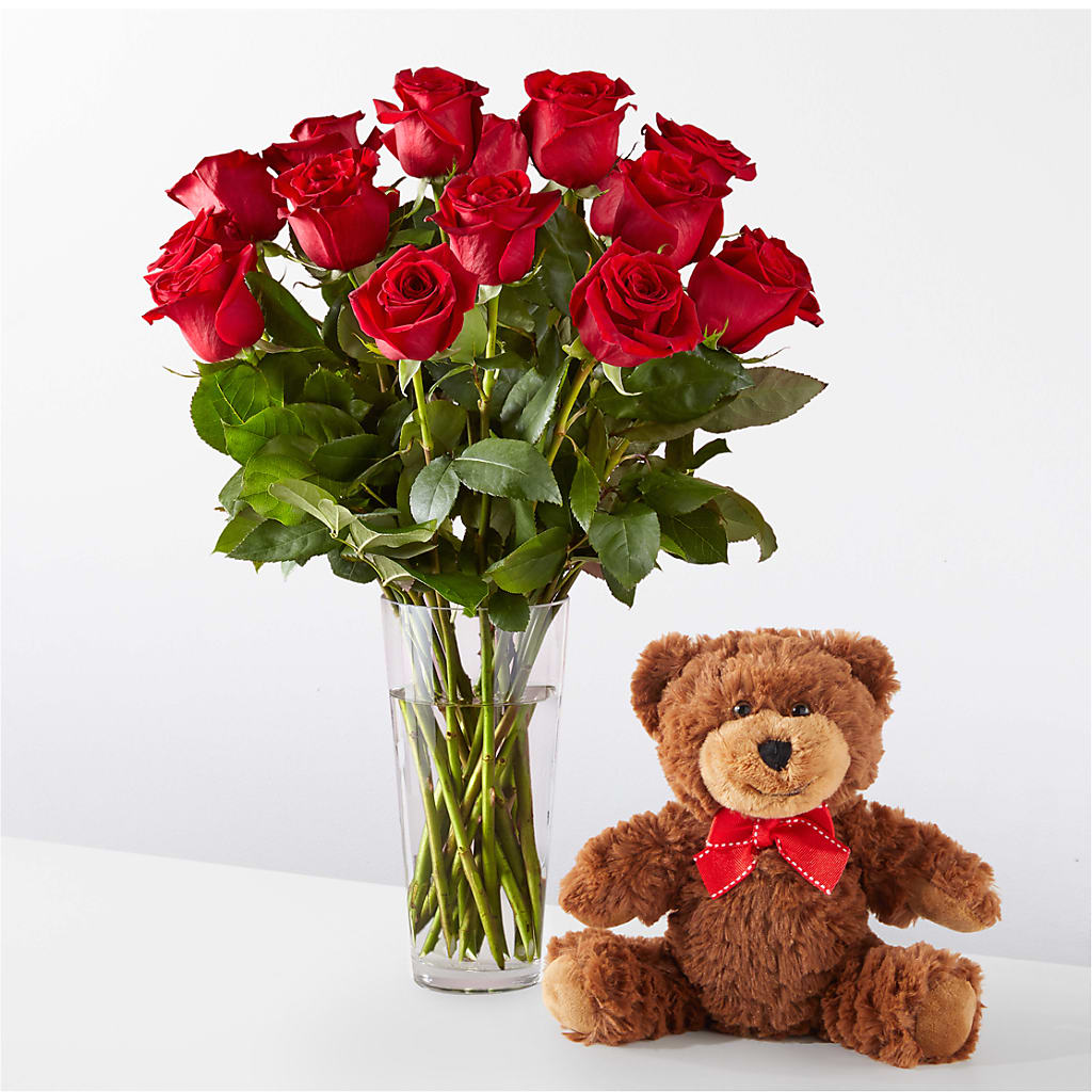 Romantic Long Stem Red Rose Bouquet Bundles – Castalia Flower Shoppe, Castalia OH