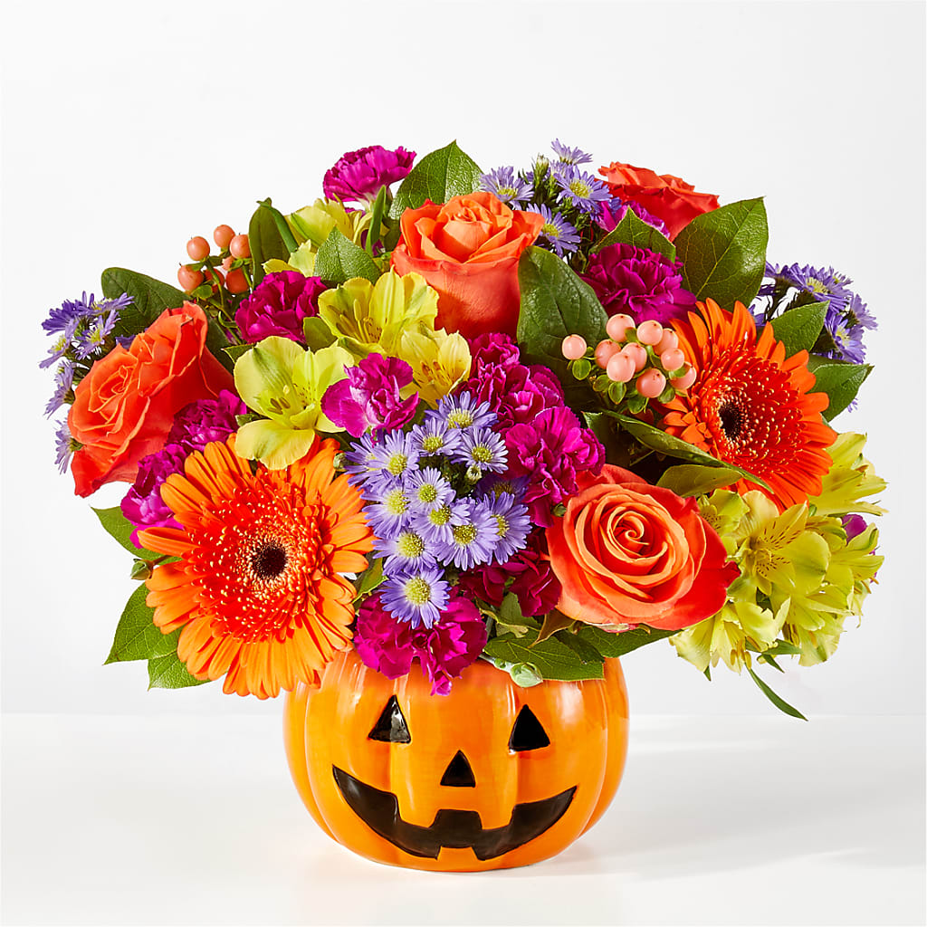 Tricks & Treats Pumpkin – Castalia Flower Shoppe, Castalia OH