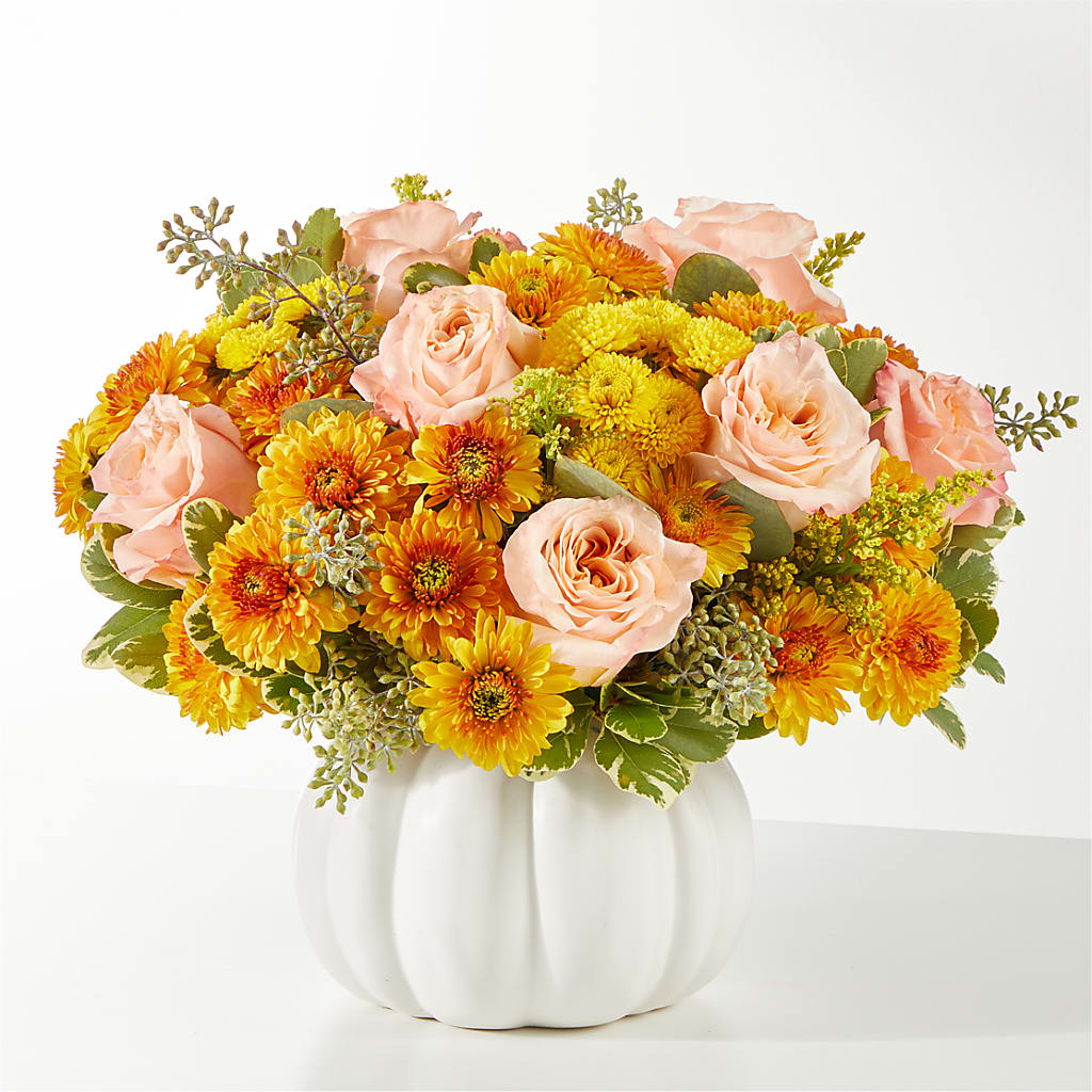 Peachy Pumpkin – Castalia Flower Shoppe, Castalia OH