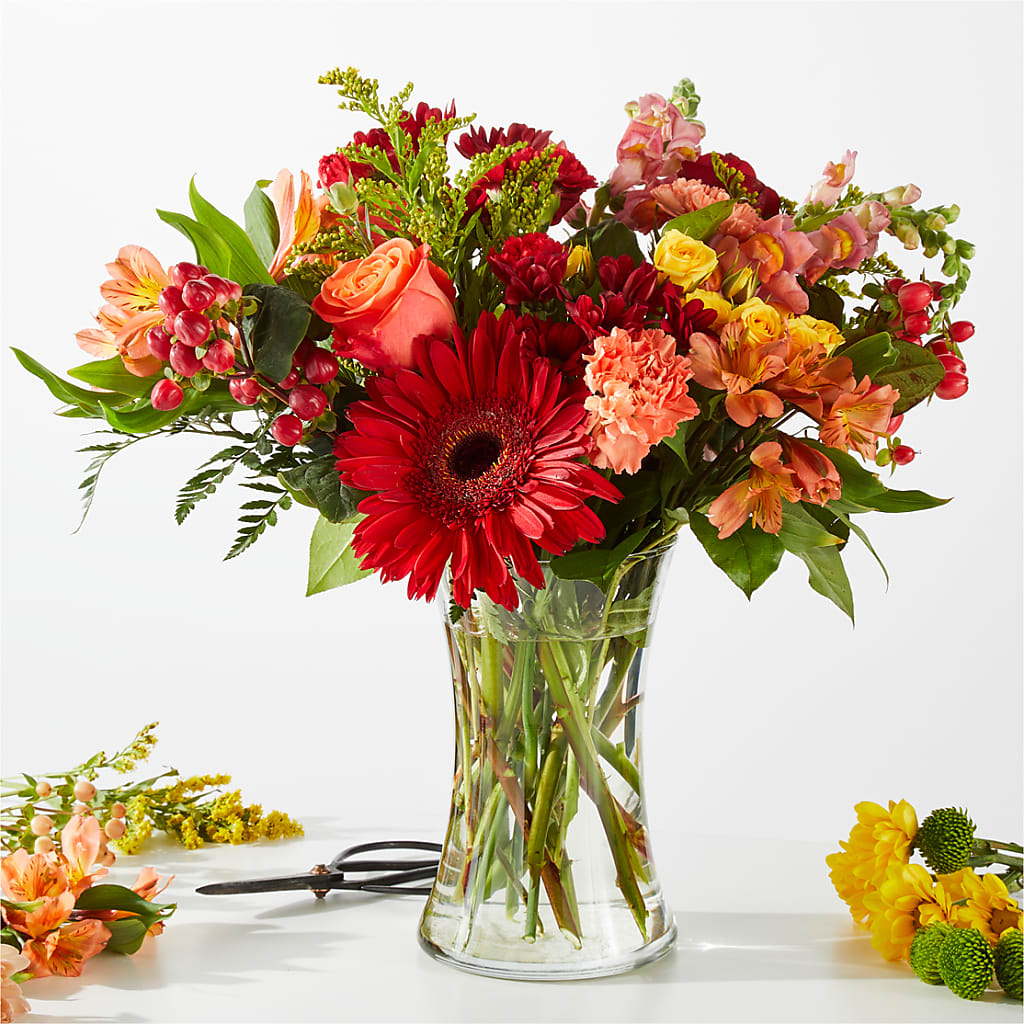 Fall Delight – A Florist Original – Castalia Flower Shoppe, Castalia OH