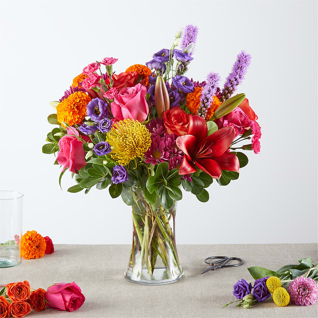 Feast of Color – A Florist Original – Castalia Flower Shoppe, Castalia OH