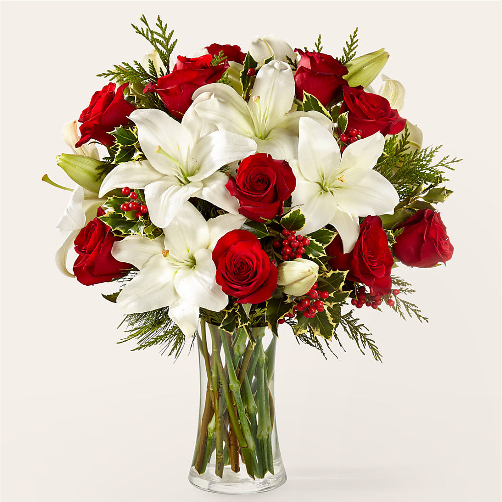 Sparkling Snowflakes Bouquet – Castalia Flower Shoppe, Castalia OH