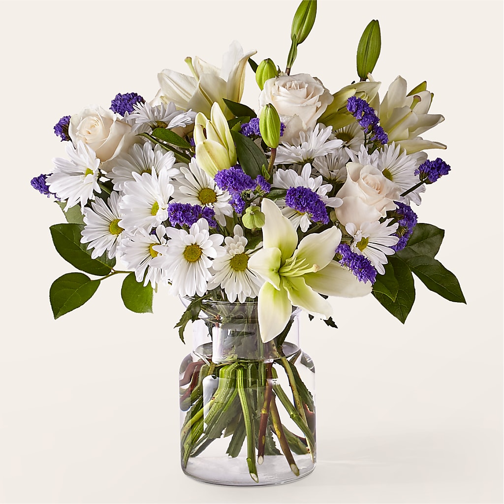 Beyond Blue Bouquet – Castalia Flower Shoppe, Castalia OH