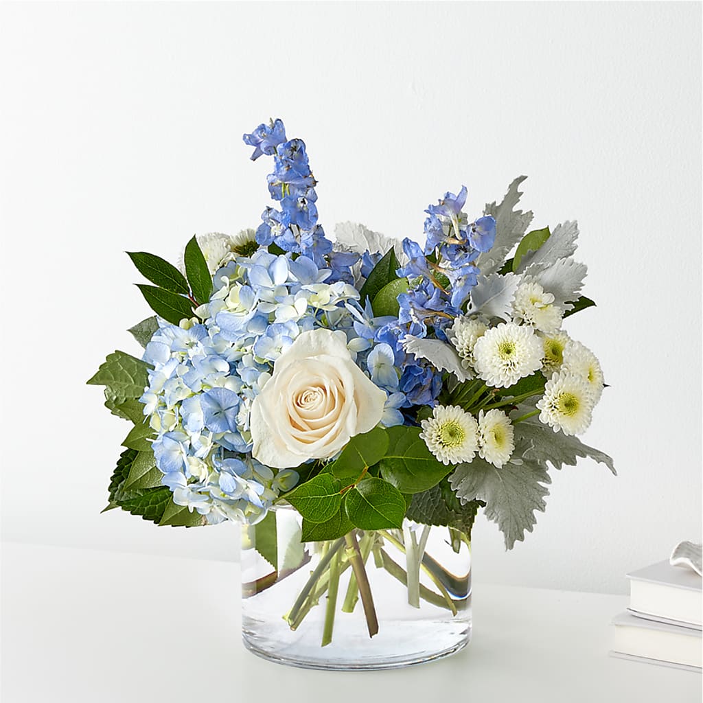 Clear Skies Bouquet – Castalia Flower Shoppe, Castalia OH