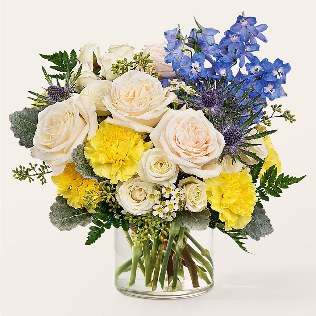 Lemon Sorbet Bouquet – Castalia Flower Shoppe, Castalia OH