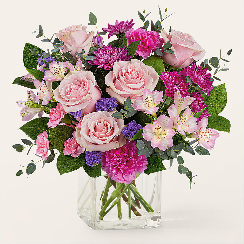 Rosy Radiance Bouquet – Castalia Flower Shoppe, Castalia OH