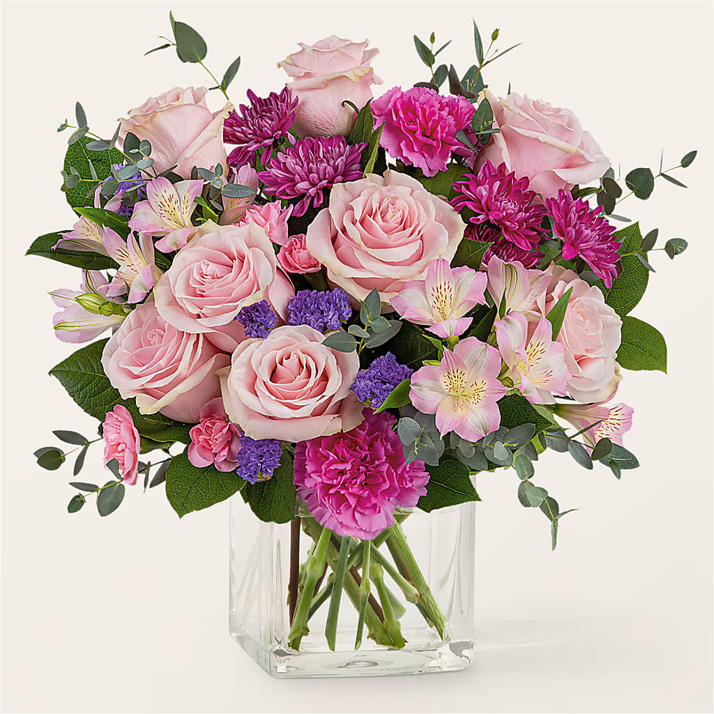 Rosy Radiance Bouquet – Castalia Flower Shoppe, Castalia OH