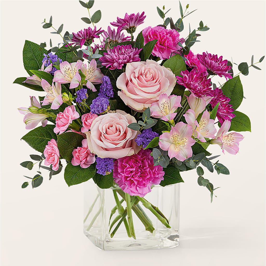 Rosy Radiance Bouquet – Castalia Flower Shoppe, Castalia OH
