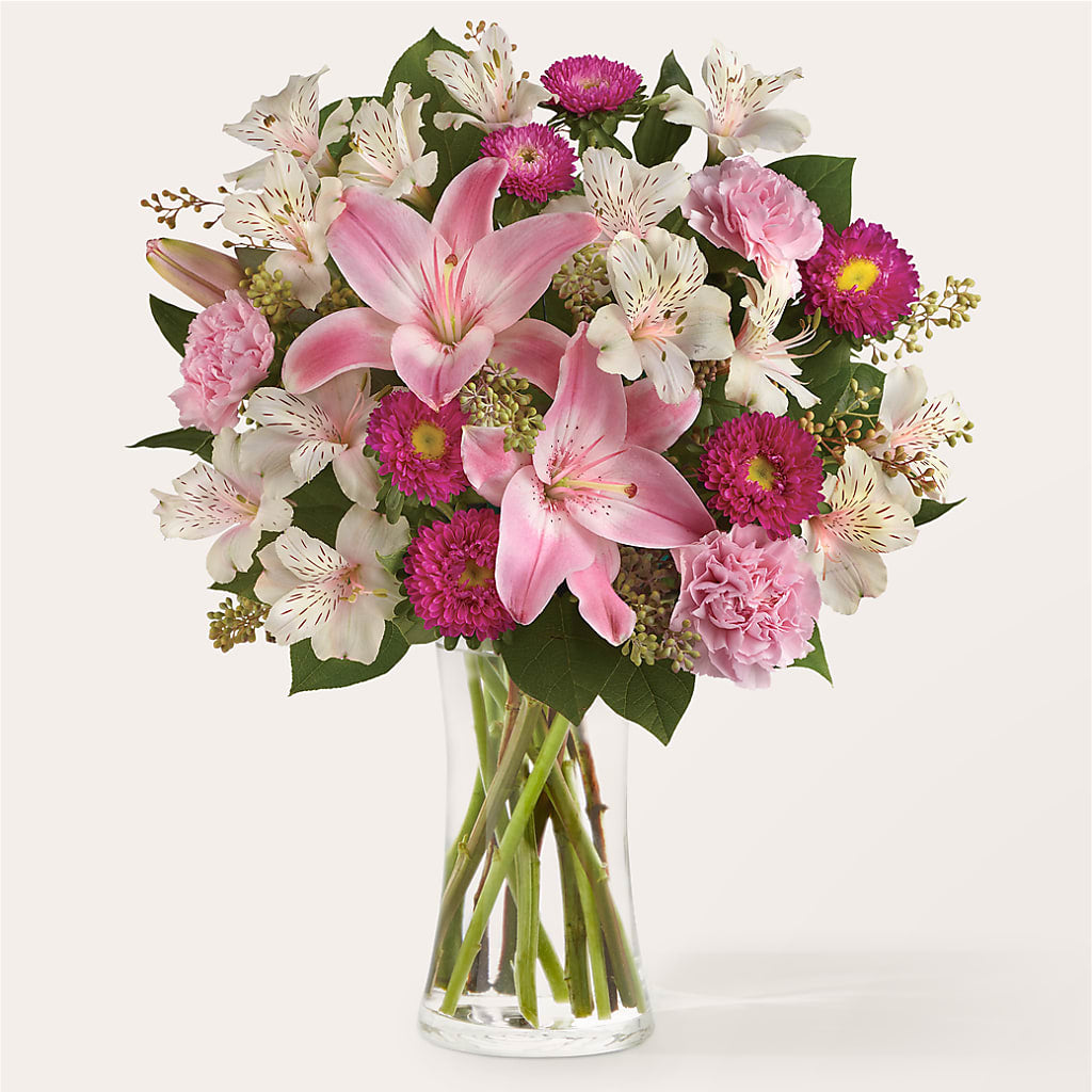 Feeling Fuchsia Bouquet – Castalia Flower Shoppe, Castalia OH