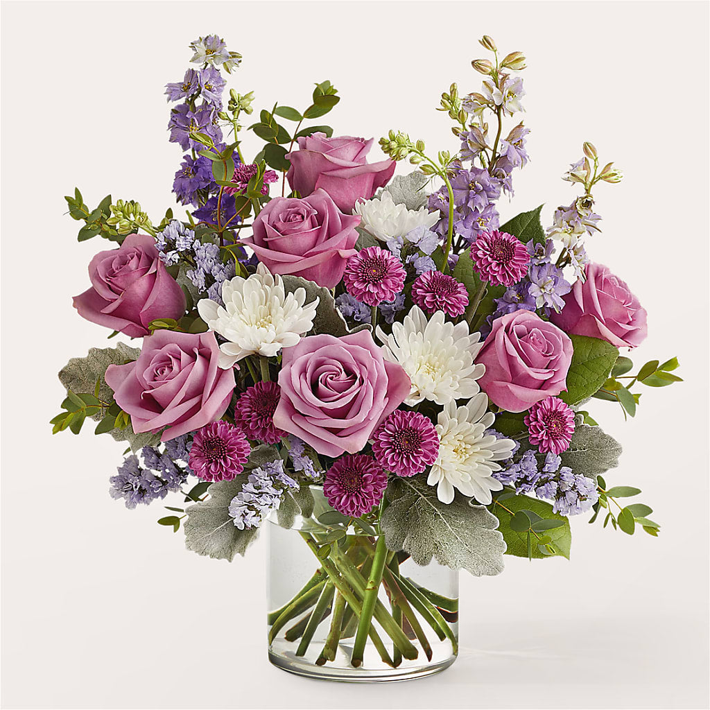 Violet Frost Bouquet – Castalia Flower Shoppe, Castalia OH