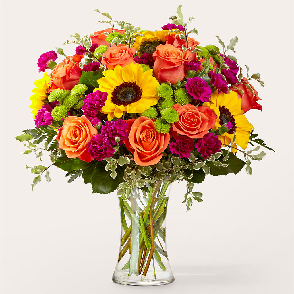 Warmth & Light Bouquet – Castalia Flower Shoppe, Castalia OH