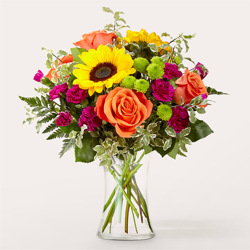 Warmth & Light Bouquet – Castalia Flower Shoppe, Castalia OH