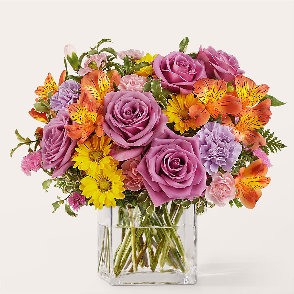 Shades of Happiness Bouquet – Castalia Flower Shoppe, Castalia OH