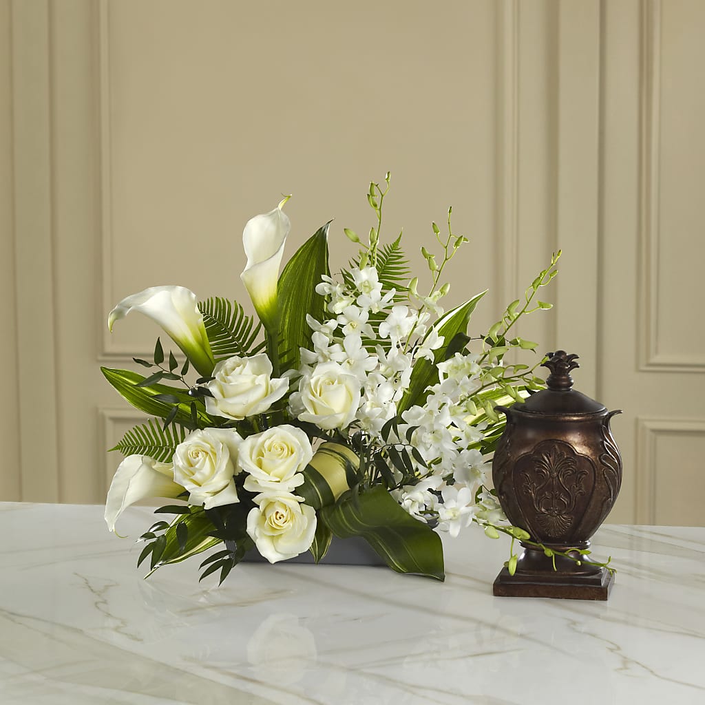 At Peace Arrangement – Castalia Flower Shoppe, Castalia OH