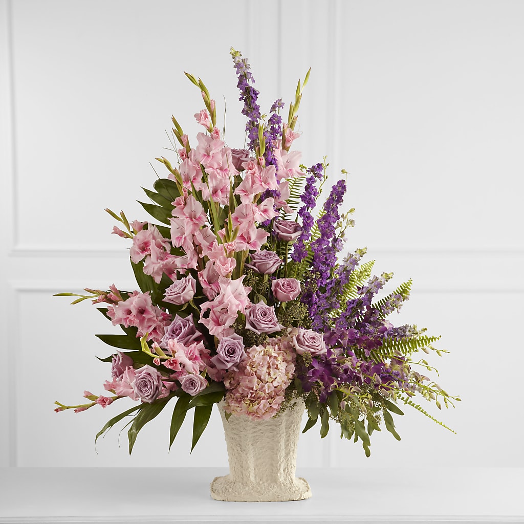 Flowing Garden Arrangement – Castalia Flower Shoppe, Castalia OH