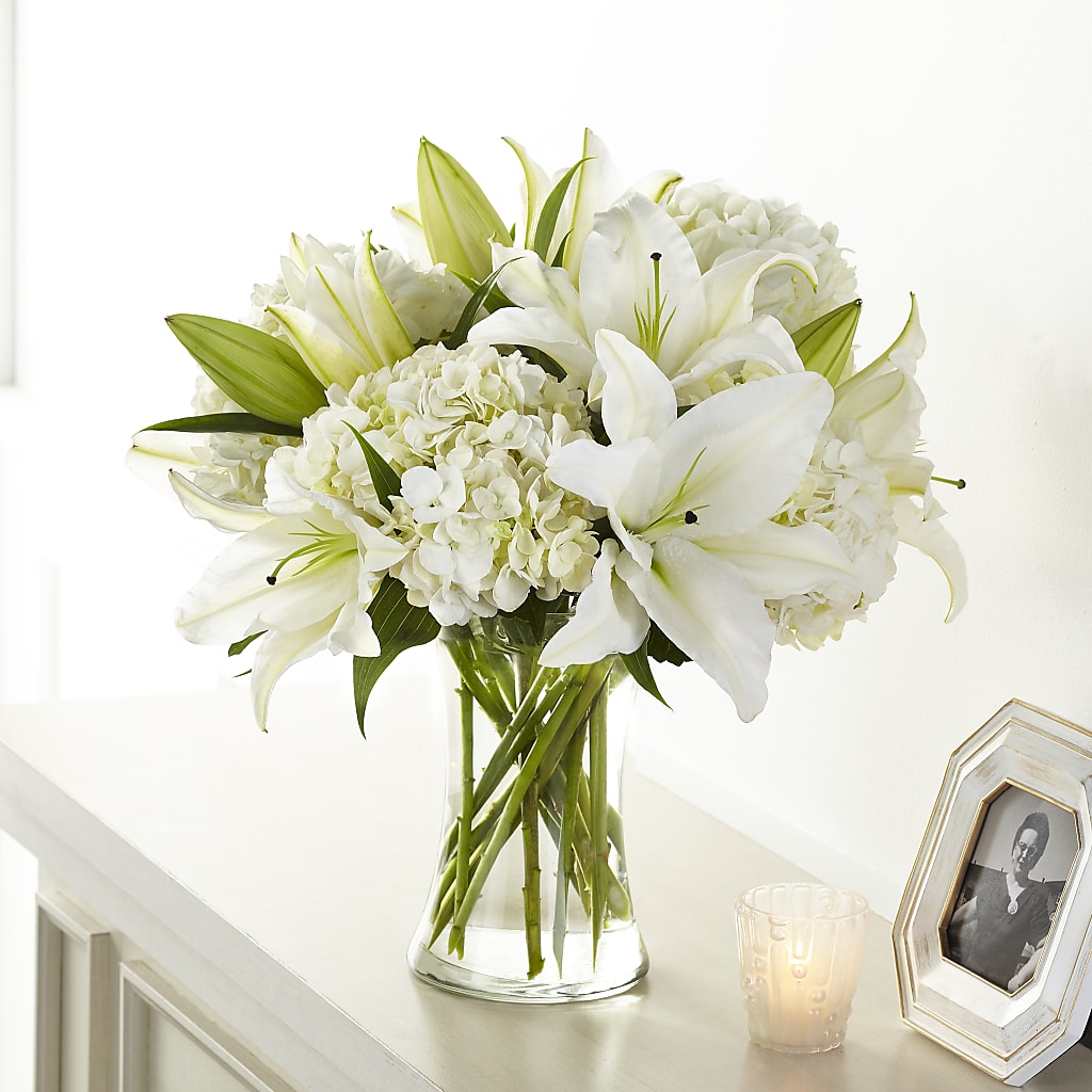 Compassionate Lily Bouquet – Castalia Flower Shoppe, Castalia OH
