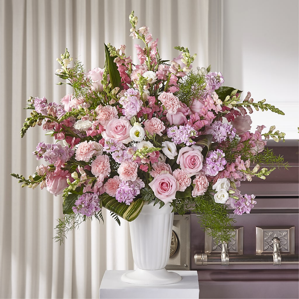 Divine Comfort Arrangement – Castalia Flower Shoppe, Castalia OH