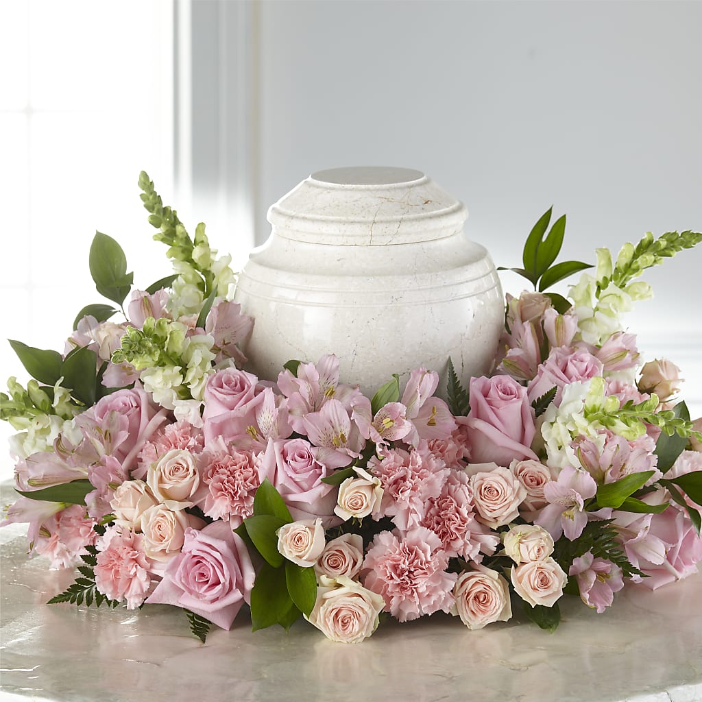 Blooms of Hope Cremation Adornment – Castalia Flower Shoppe, Castalia OH