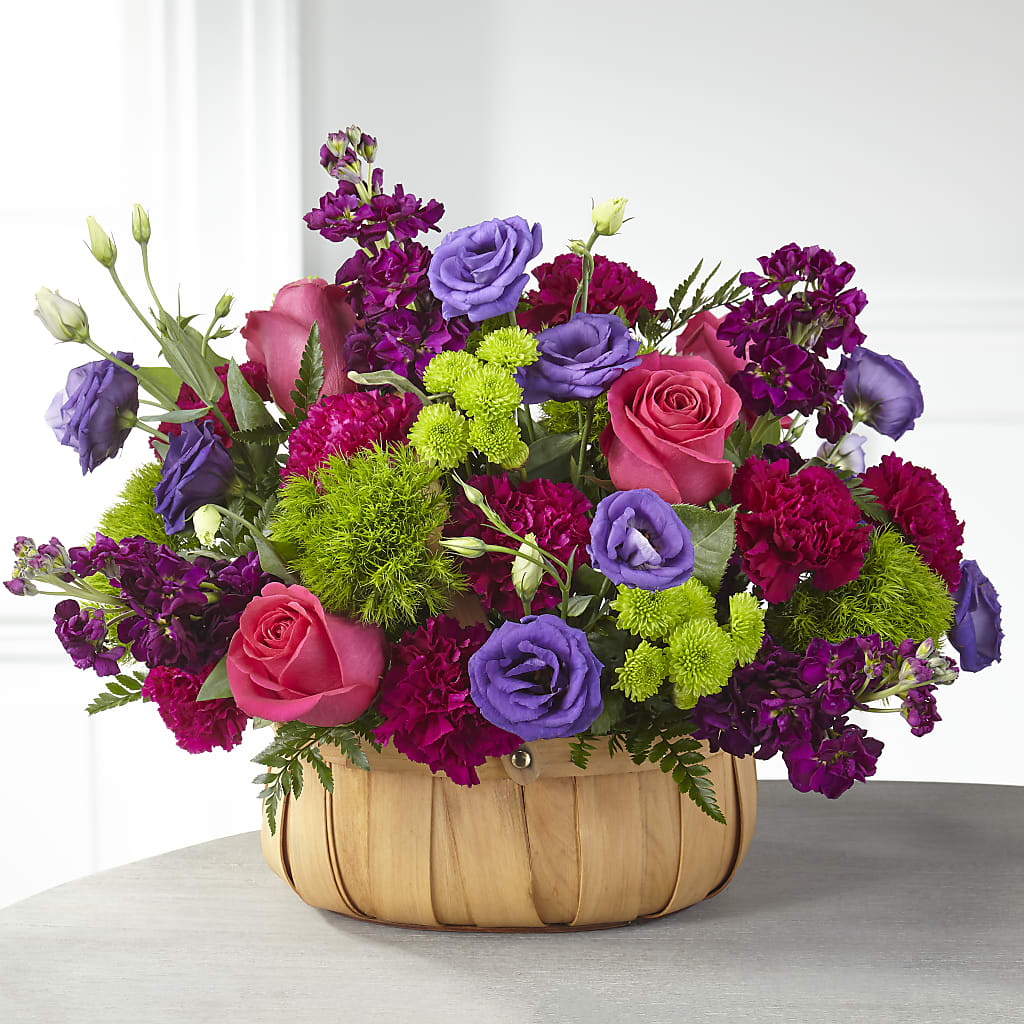 Serene Sanctuary Basket – Castalia Flower Shoppe, Castalia OH