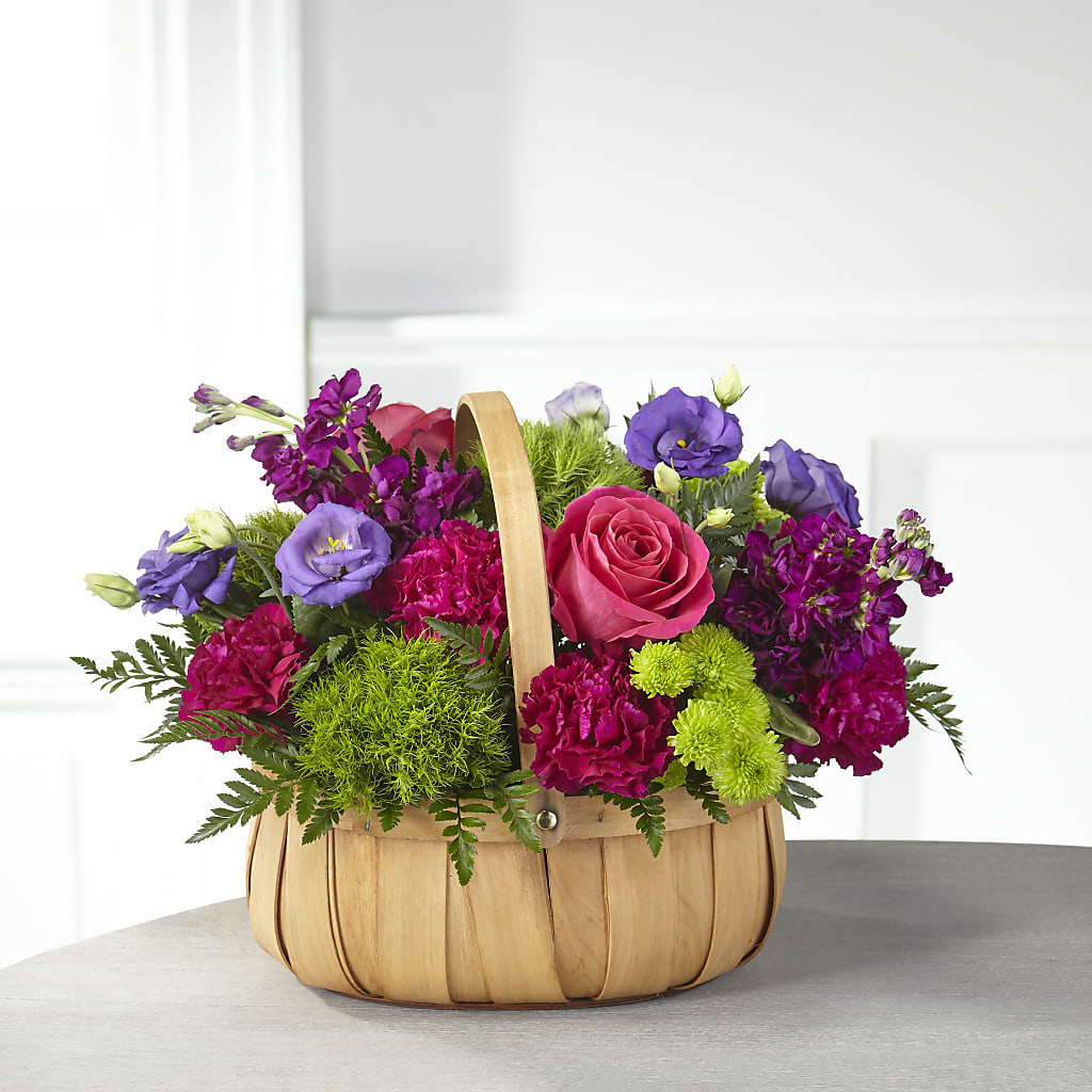 Serene Sanctuary Basket – Castalia Flower Shoppe, Castalia OH