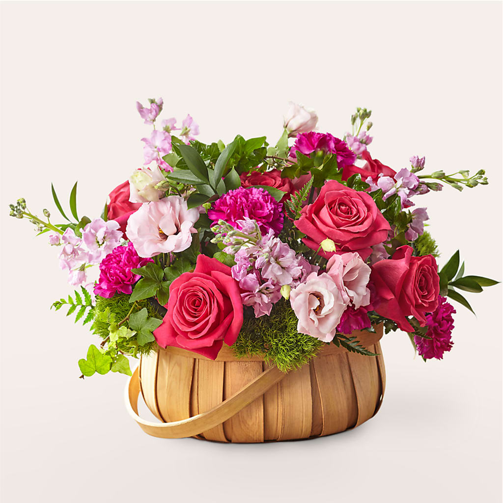 Radiance in Bloom Basket – Castalia Flower Shoppe, Castalia OH