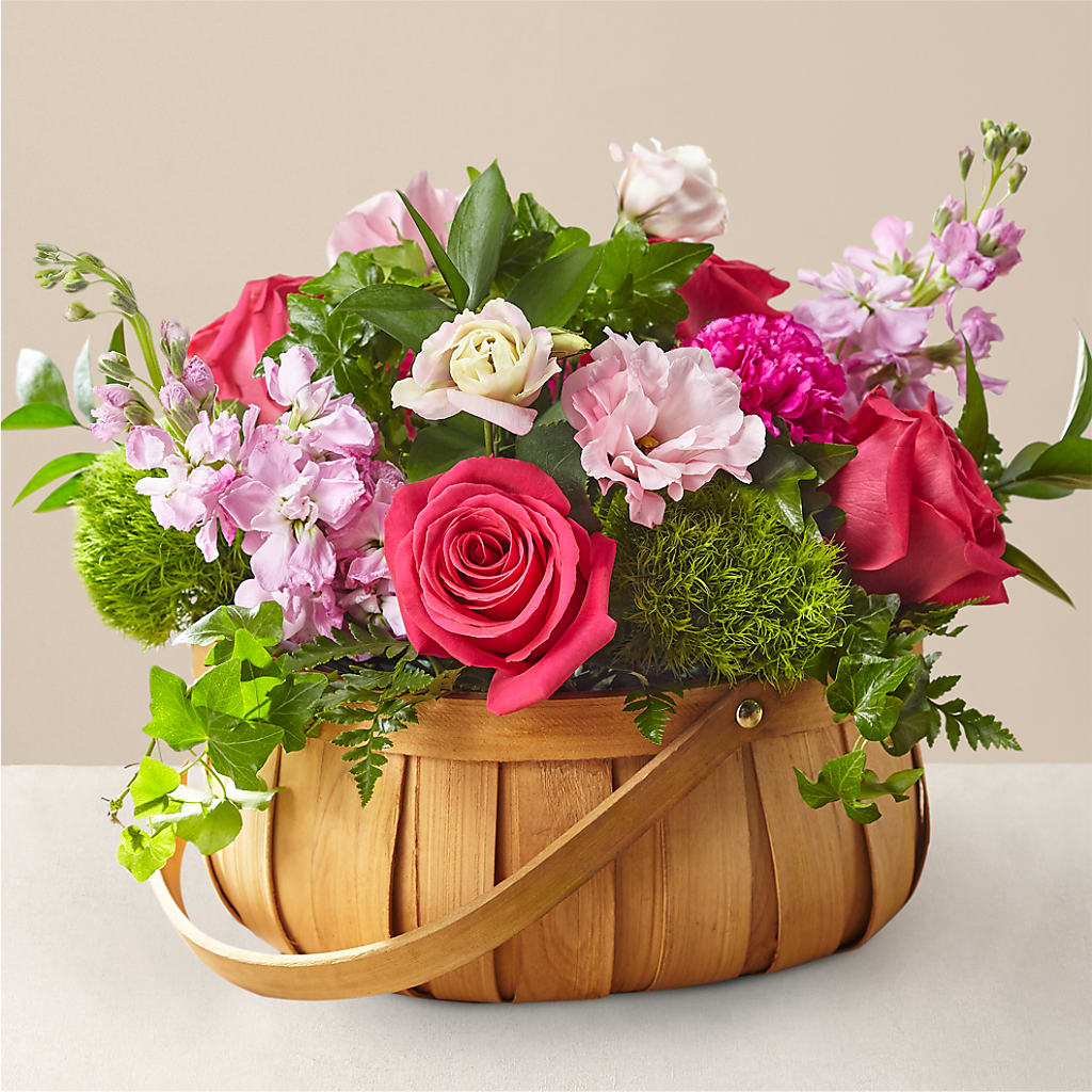 Radiance in Bloom Basket – Castalia Flower Shoppe, Castalia OH