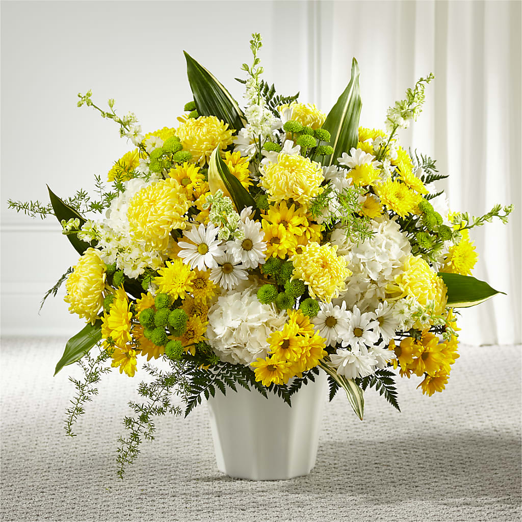 Unity & Grace Floor Basket – Castalia Flower Shoppe, Castalia OH