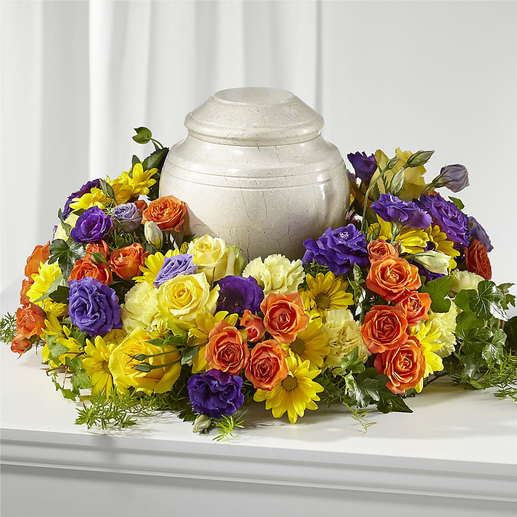 Blossoms of Remembrance Cremation Adornment – Castalia Flower Shoppe, Castalia OH