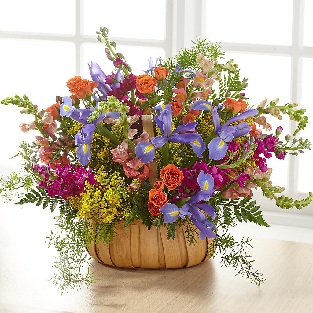 Garden of Life Basket – Castalia Flower Shoppe, Castalia OH