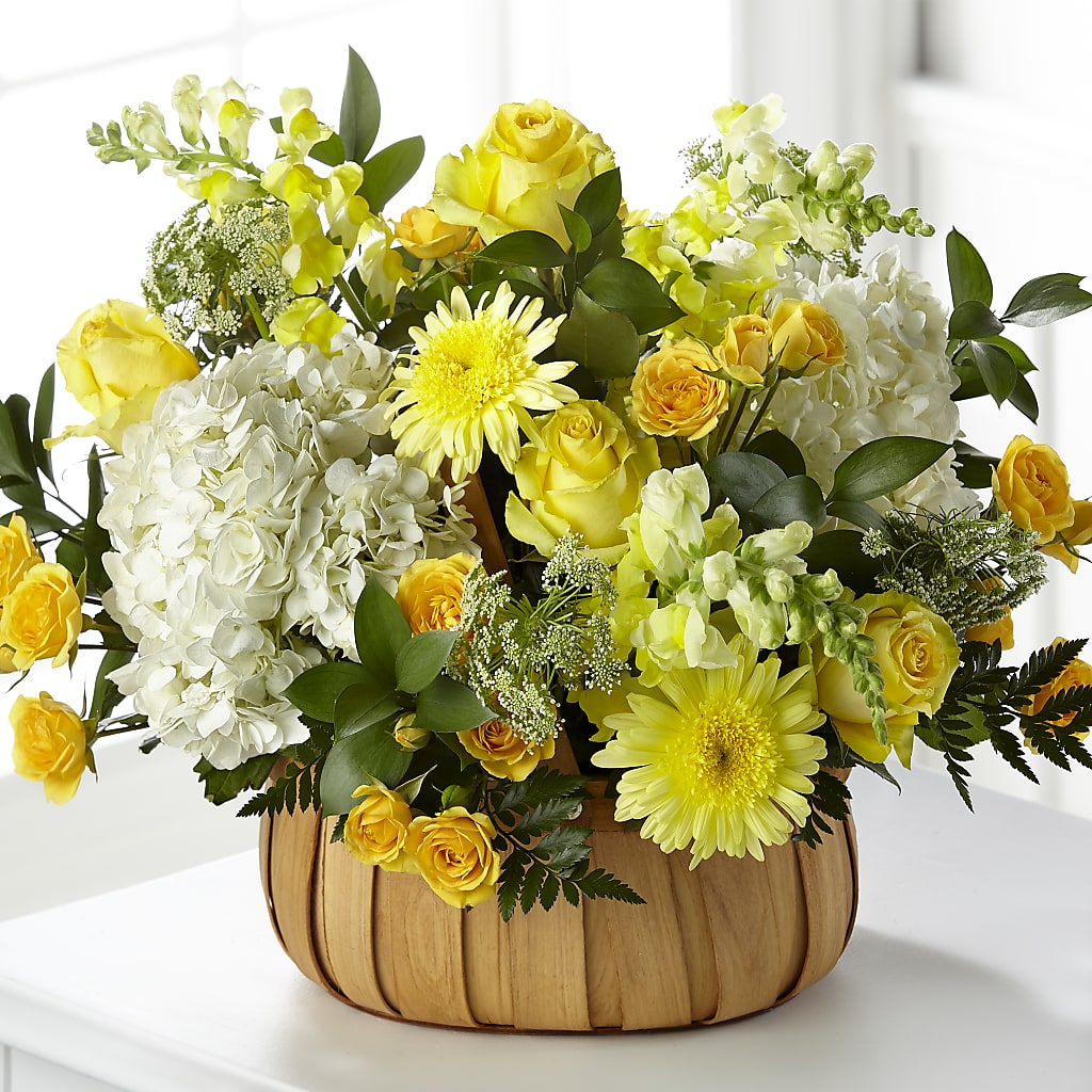 Rustic Remembrance Basket – Castalia Flower Shoppe, Castalia OH