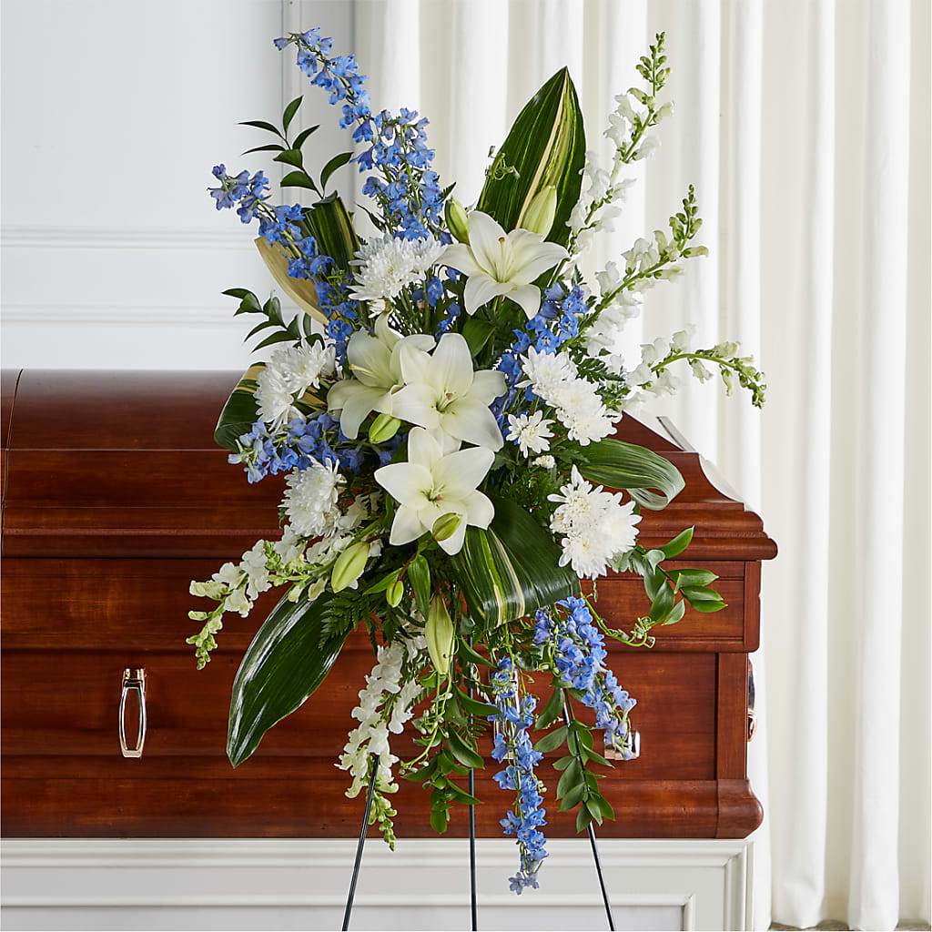 Eternal Impressions Standing Spray – Castalia Flower Shoppe, Castalia OH