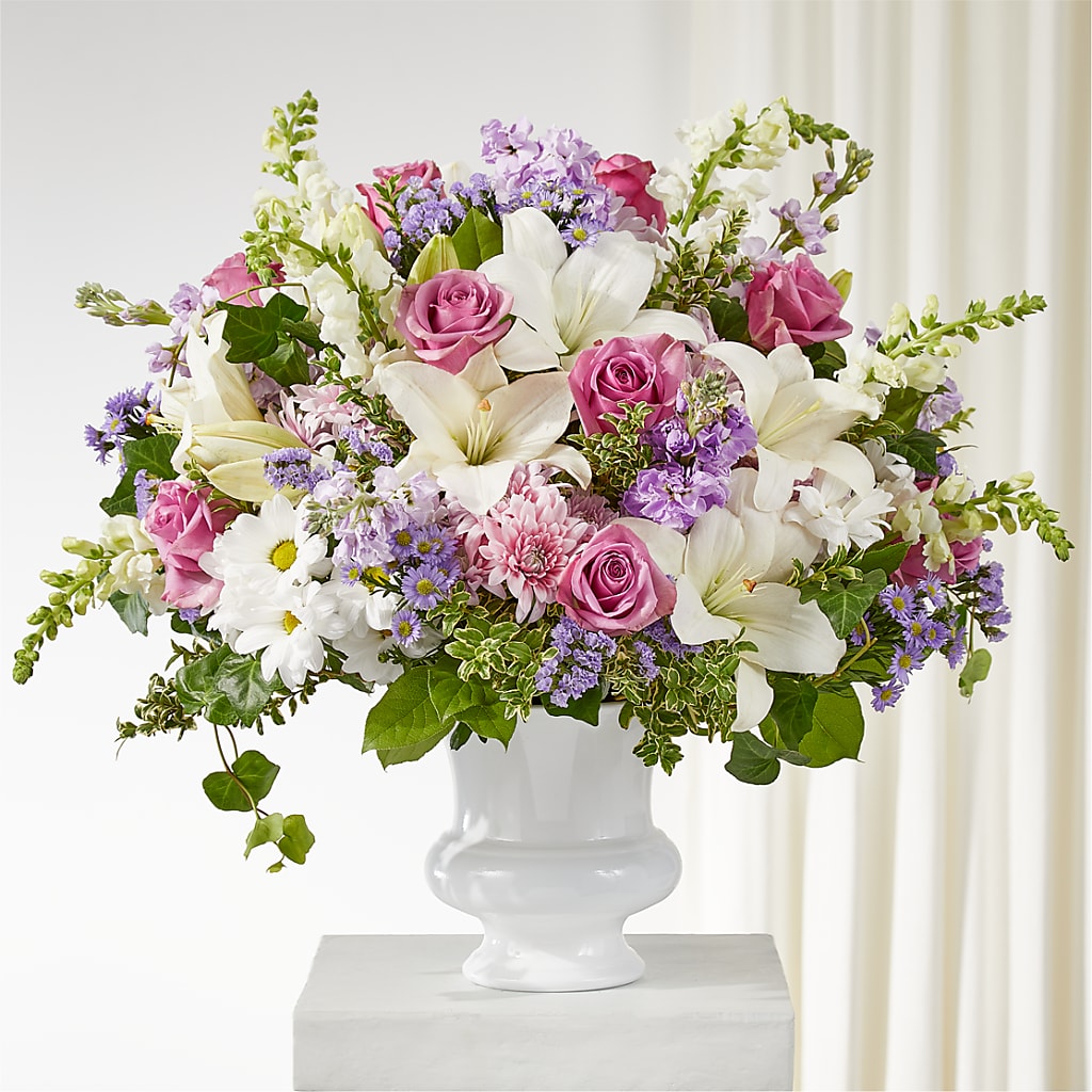 Remarkable Life Urn Arrangement – Castalia Flower Shoppe, Castalia OH