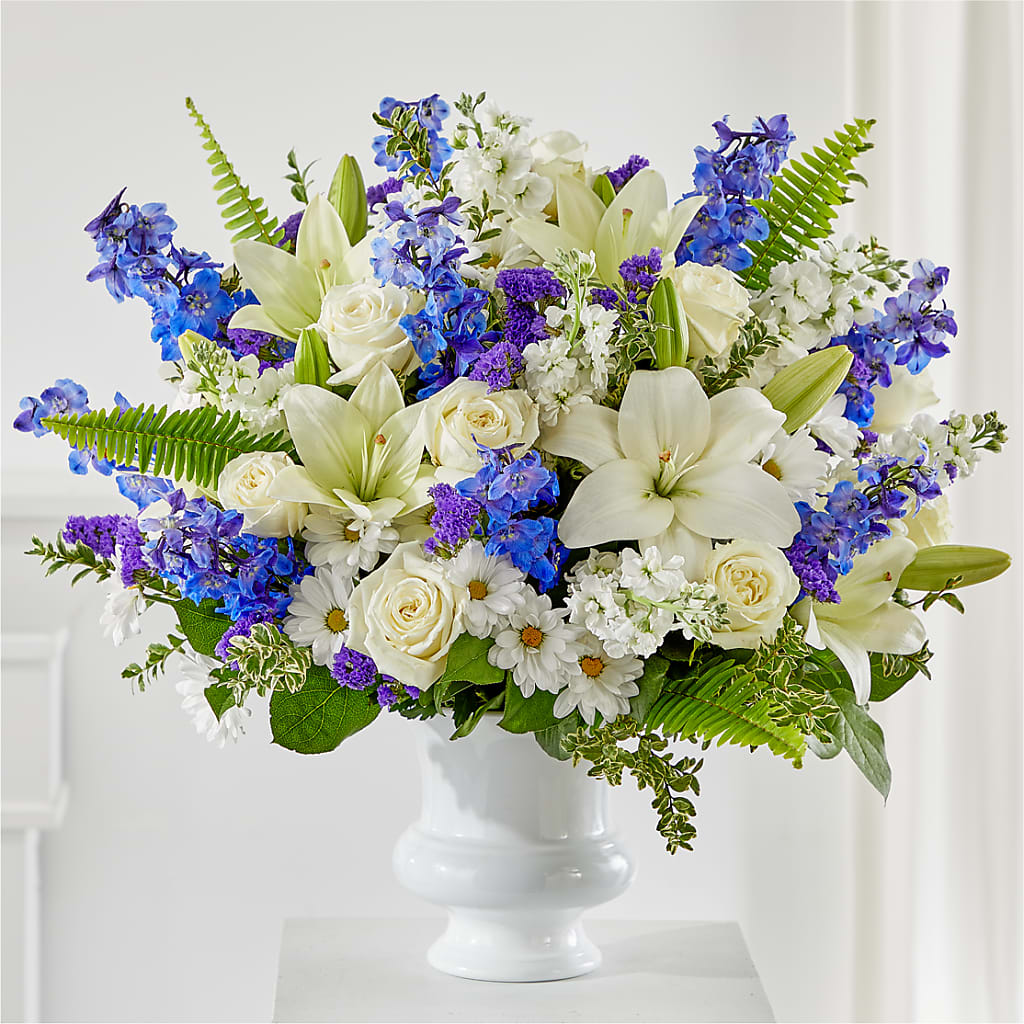 Expressions of Hope Urn Arrangement – Castalia Flower Shoppe, Castalia OH