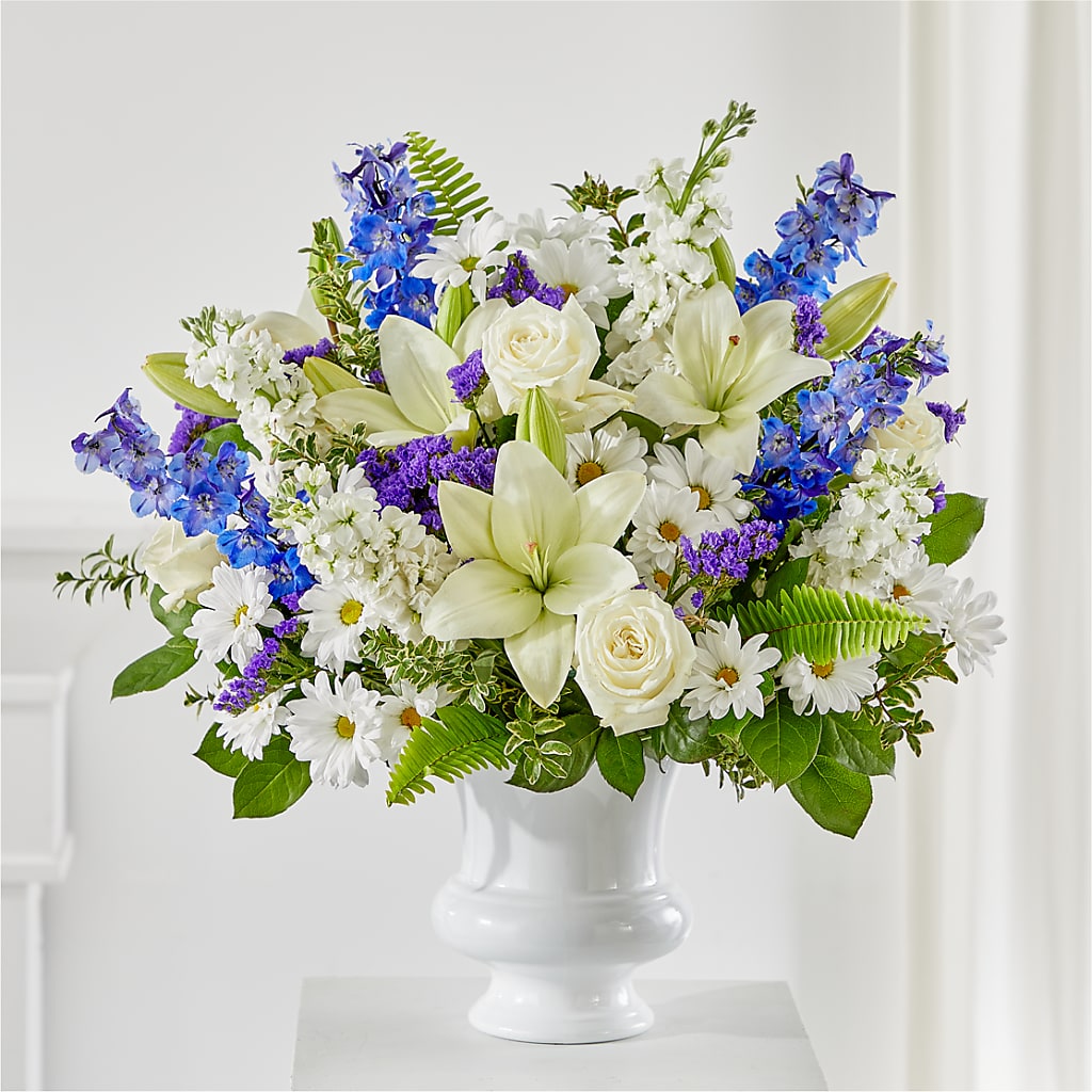 Expressions of Hope Urn Arrangement – Castalia Flower Shoppe, Castalia OH