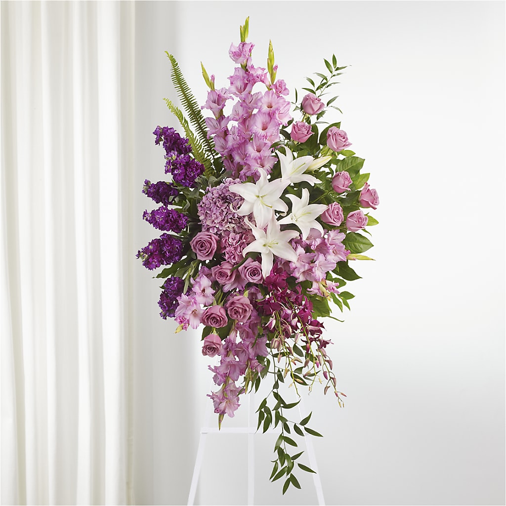 Never Alone Standing Spray – Castalia Flower Shoppe, Castalia OH