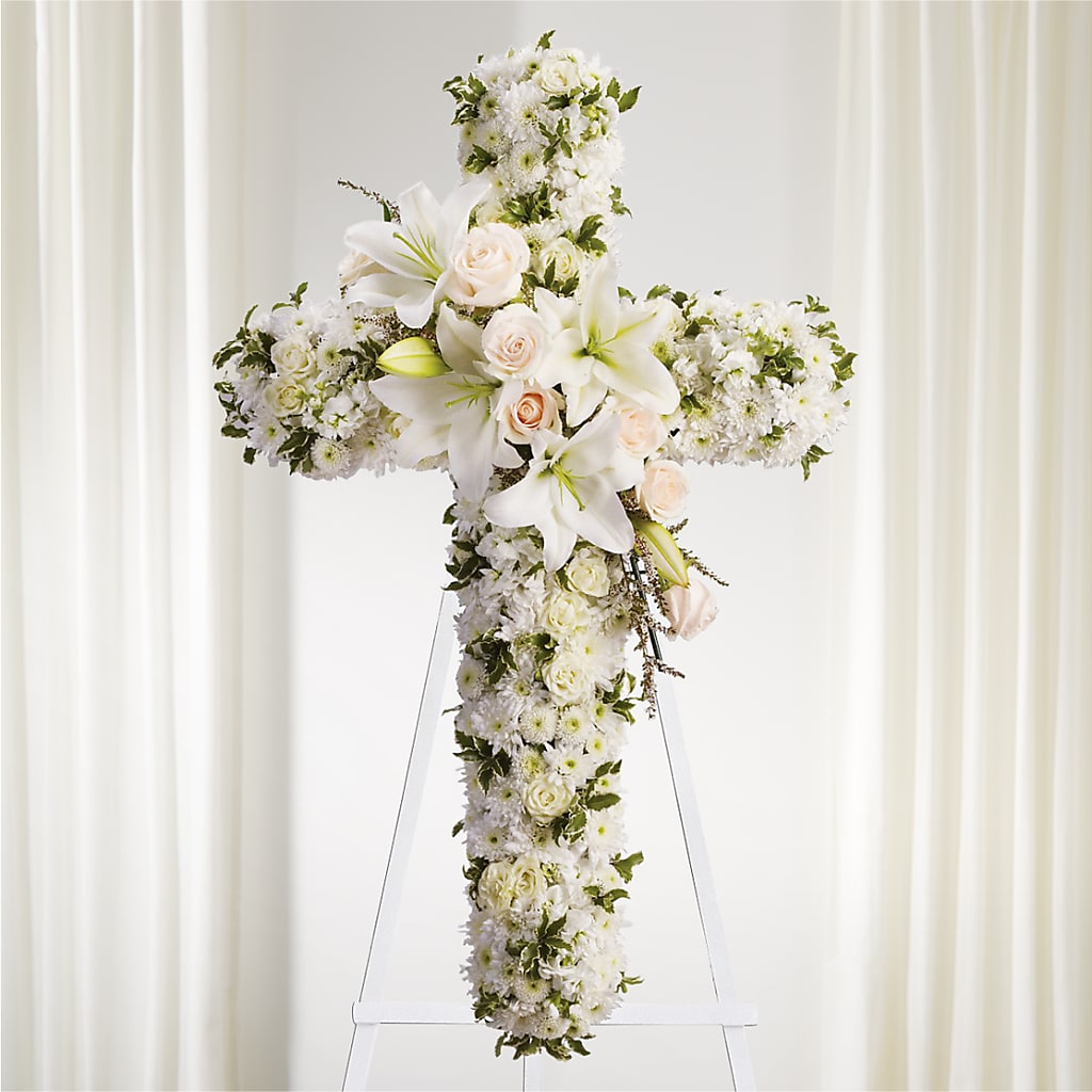 Spiritual Guidance Standing Spray – Castalia Flower Shoppe, Castalia OH