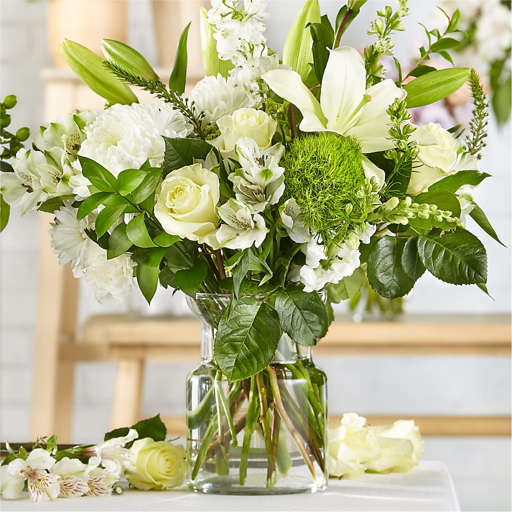 Classic Ivory – A Florist Original – Castalia Flower Shoppe, Castalia OH