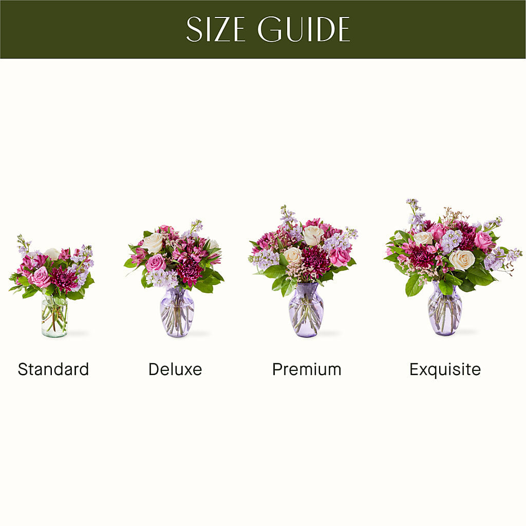Amethyst Dreams Bouquet – Castalia Flower Shoppe, Castalia OH