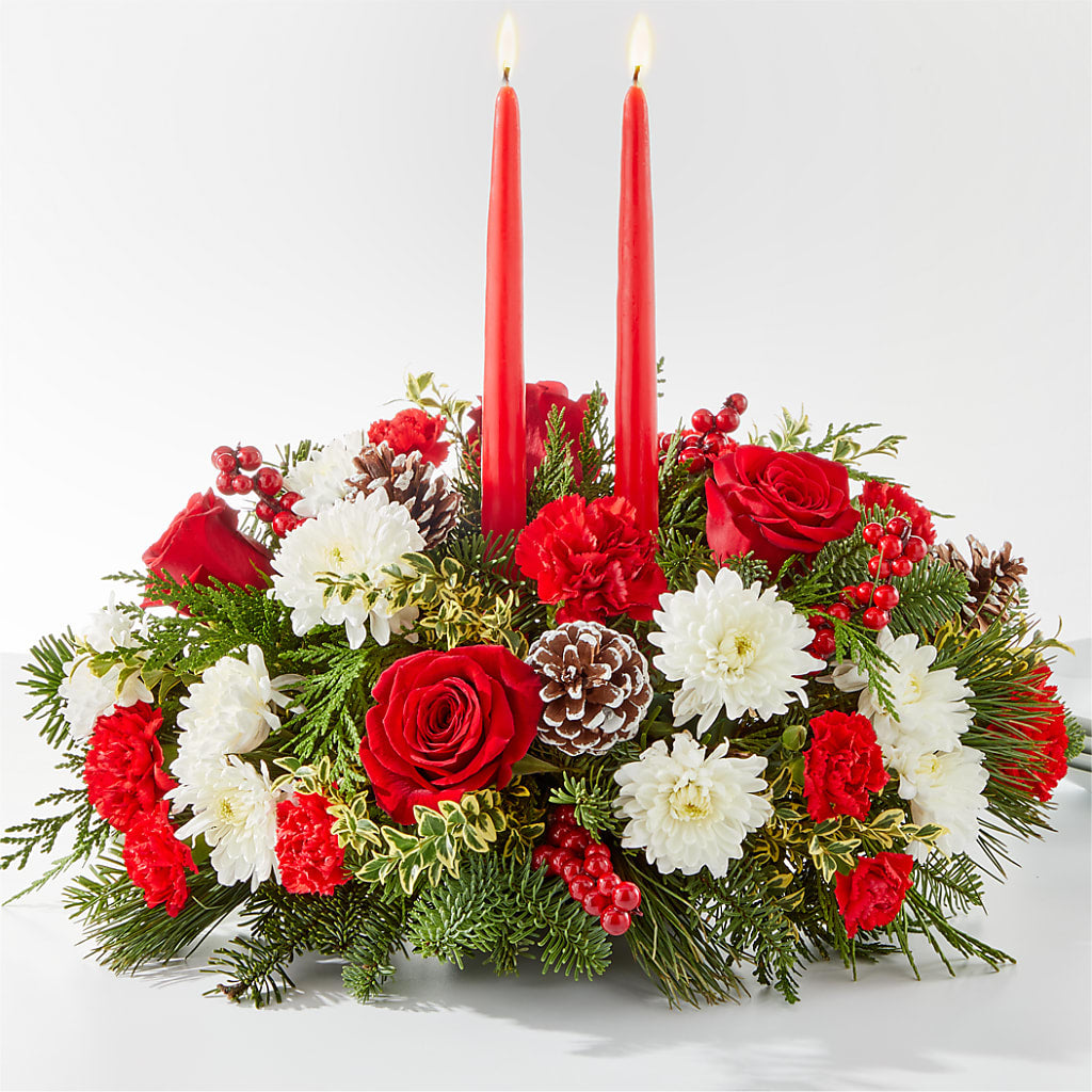 Holiday Soiree Centerpiece – Castalia Flower Shoppe, Castalia OH