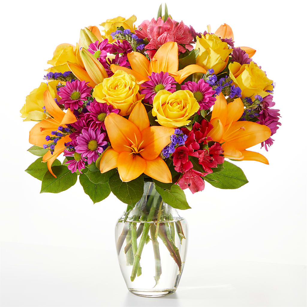 Colorful Visions Bouquet – Castalia Flower Shoppe, Castalia OH