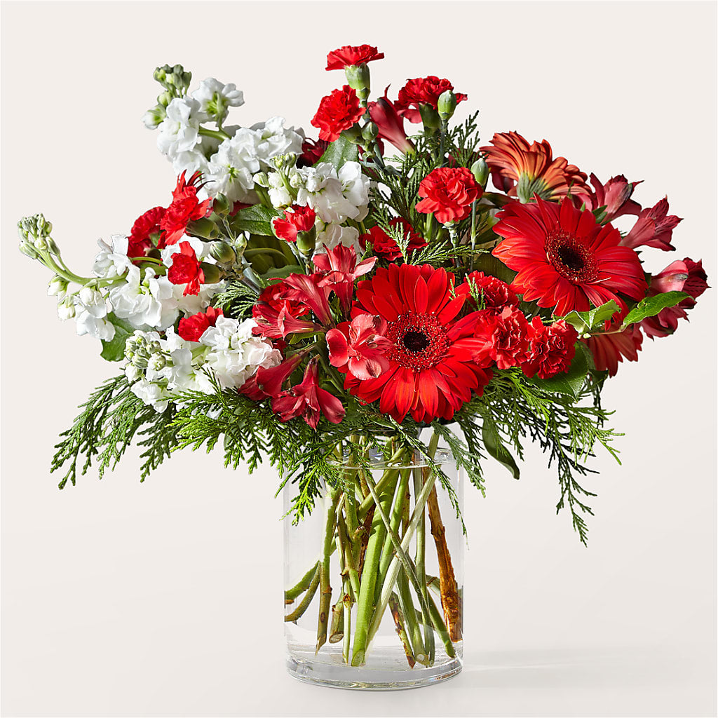 Holidaisy Bouquet – Castalia Flower Shoppe, Castalia OH