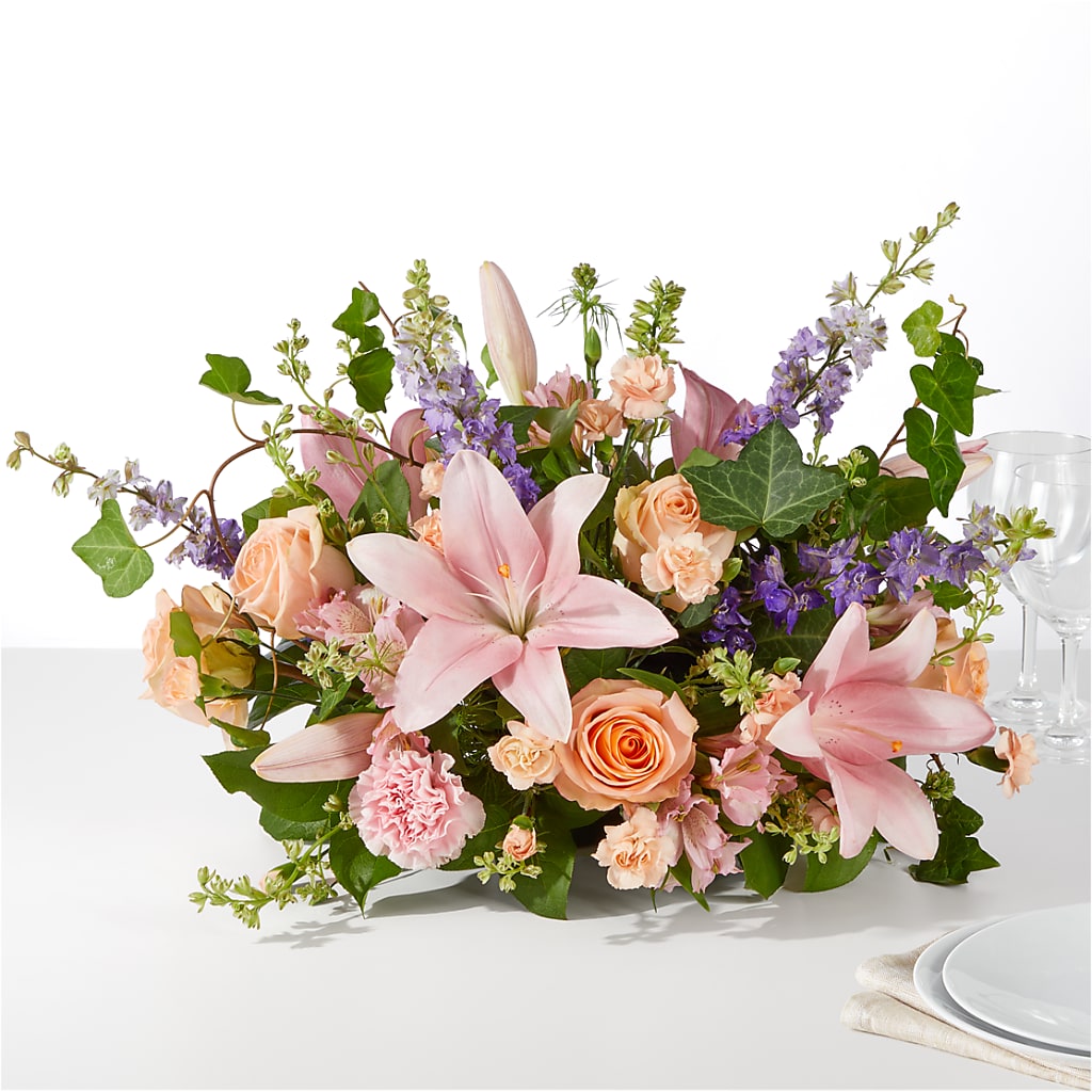 Blossom Time Centerpiece – Castalia Flower Shoppe, Castalia OH