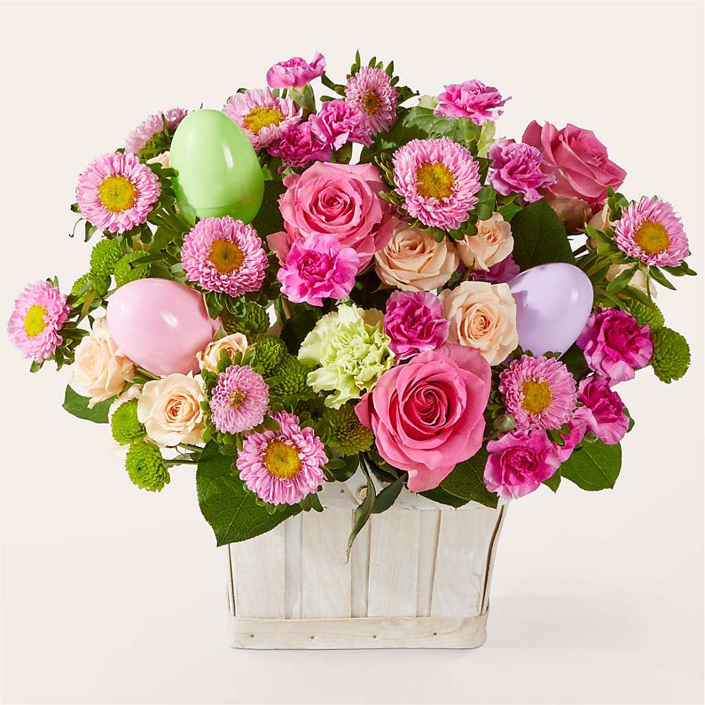 Get Eggcited Basket – Castalia Flower Shoppe, Castalia OH