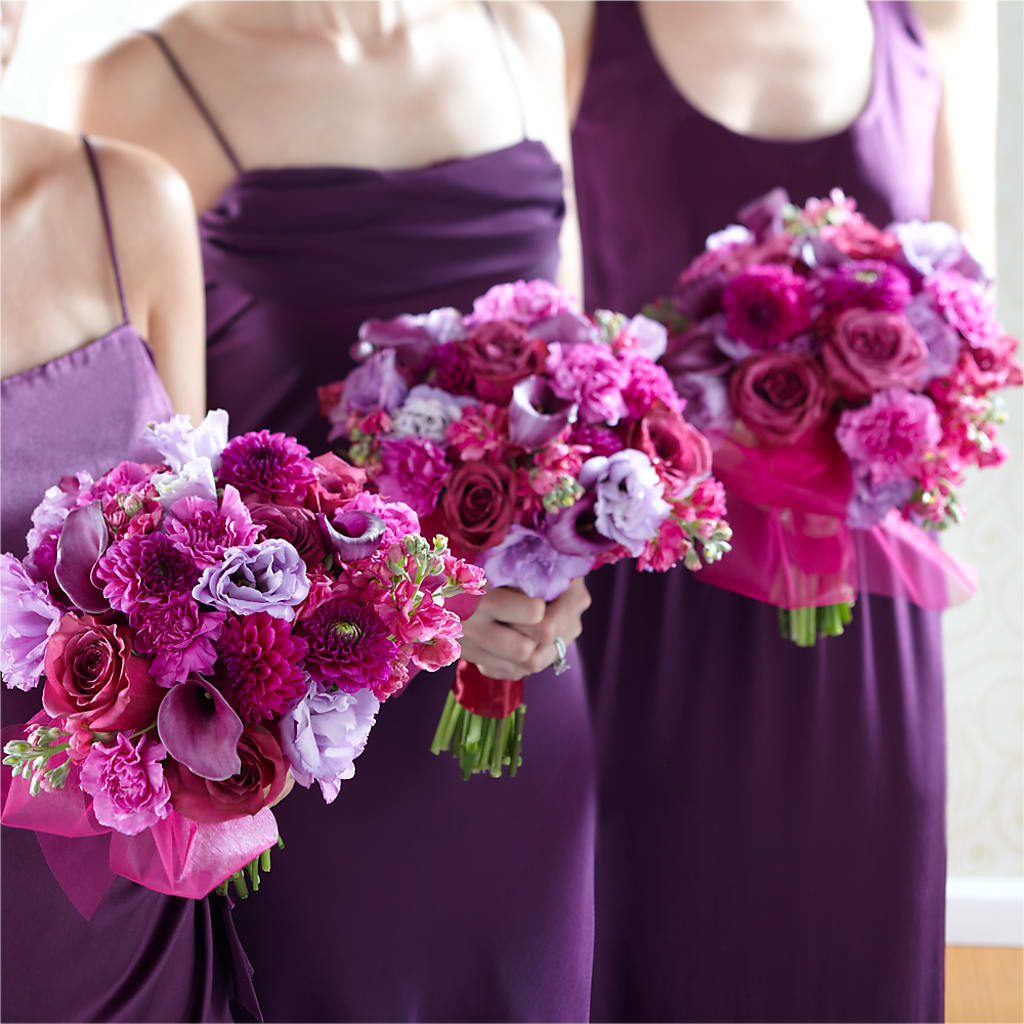 Bridesmaid's Garden Bouquet – Castalia Flower Shoppe, Castalia OH