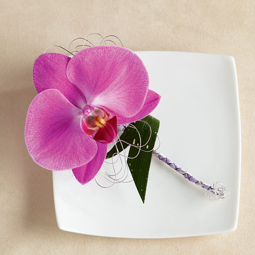 Glorious Boutonniere – Castalia Flower Shoppe, Castalia OH