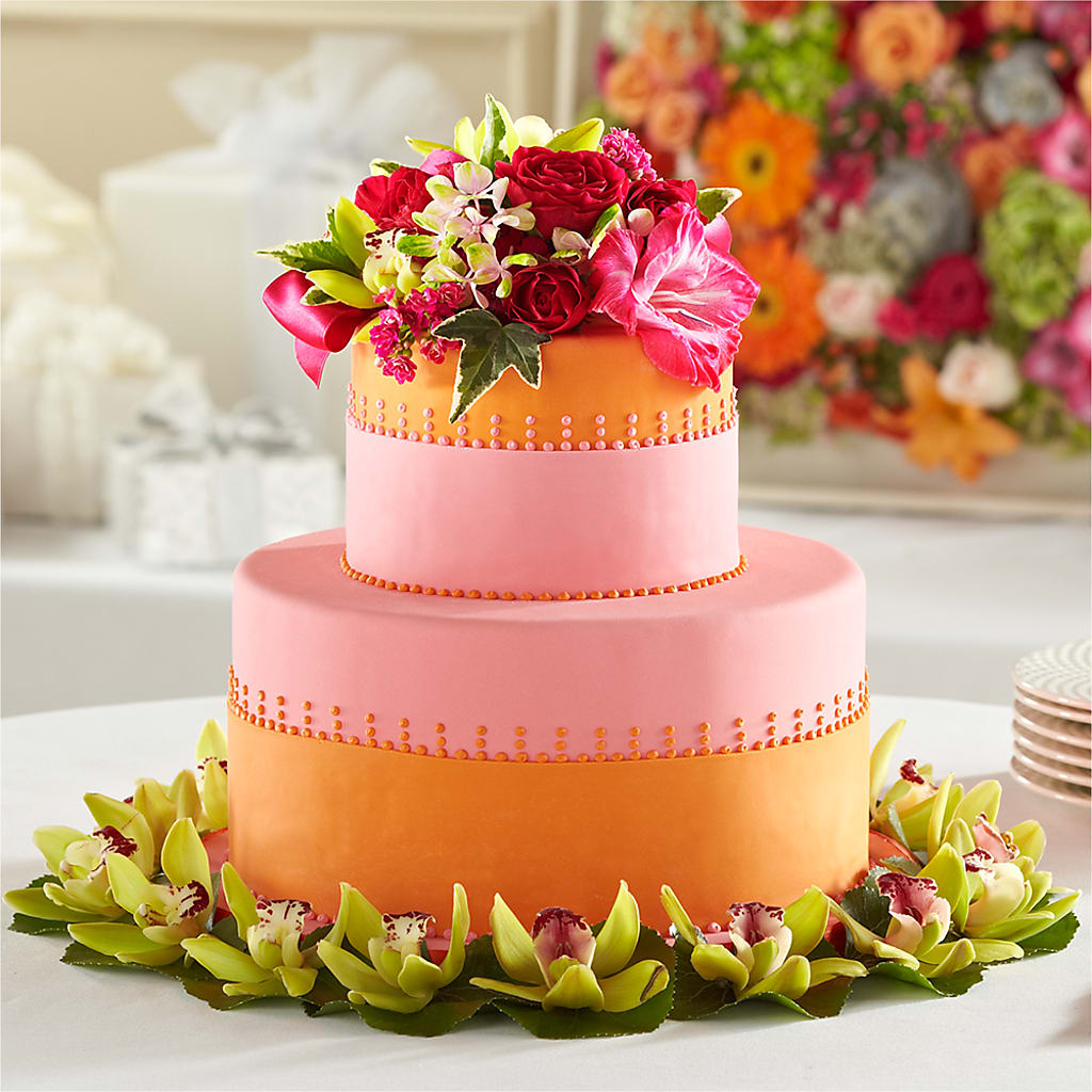 Sweet Citrus Cake Decor – Castalia Flower Shoppe, Castalia OH