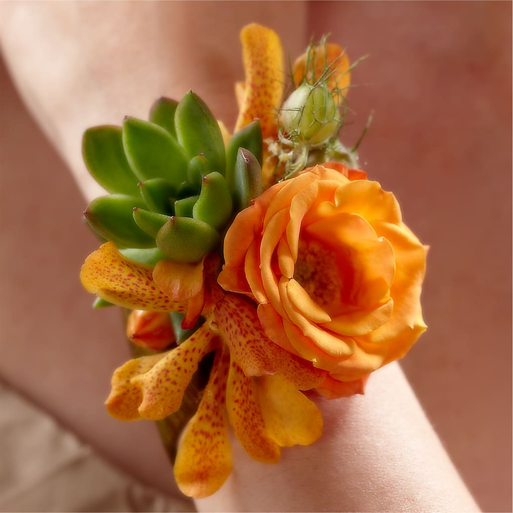 Irresistible Love Wrist Corsage – Castalia Flower Shoppe, Castalia OH